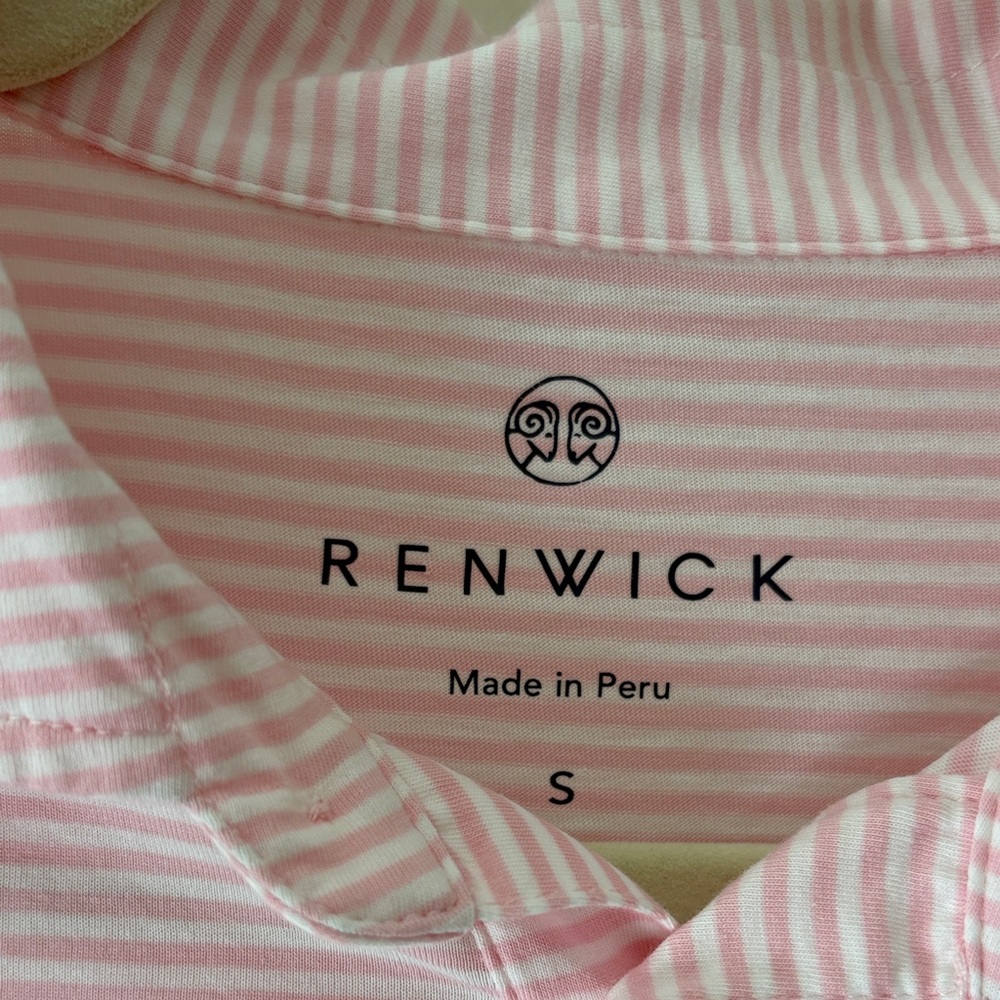 The Renwick Striped Pima Cotton Polo Small S - Picture 8 of 11